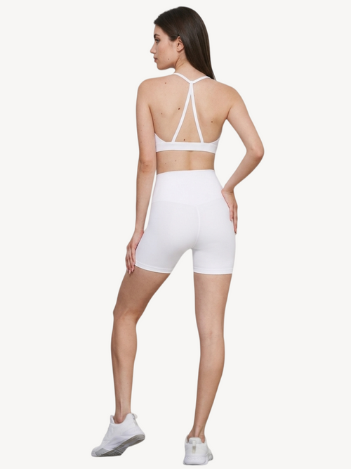 Cross-Back Sports Bra Tank — Free Size