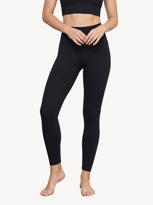 High Waist 9/10 Yoga Leggings — Free Size
